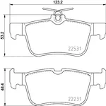 Fren balatası seti 8DB 355 039-831 FORD GALAXY MK III VAN (CK) 2.0 EcoBlue AWD