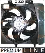 Fan, motor soğutması 8EW 351 043-551 CITROËN C3 II (SC_) 1.4 HDi 70