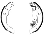 Fren pabuç takımı 8DB 355 038-101 CITROËN C3 III Van (SX_, SY_) PureTech 110