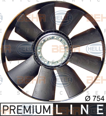 Fan çarkı 8MV 376 757-721 uygun fiyat ile hemen sipariş verin!