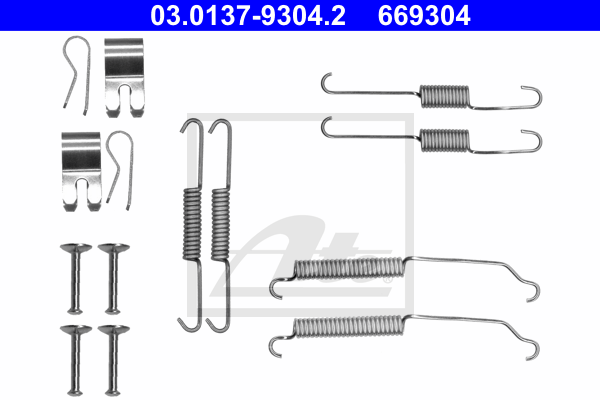 Aksesuar seti, fren pabuçları 03.0137-9304.2 uygun fiyat ile hemen sipariş verin!