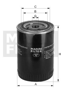 Filtre, çalışma hidroliği W 1254/2 x uygun fiyat ile hemen sipariş verin!