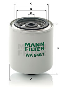 Filtre, soğutma maddesi WA 940/1 uygun fiyat ile hemen sipariş verin!