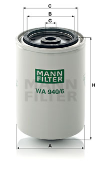 Filtre, soğutma maddesi WA 940/6 uygun fiyat ile hemen sipariş verin!