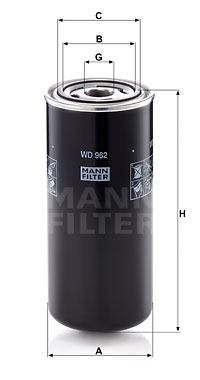 Filtre, motor yağı WD 962 uygun fiyat ile hemen sipariş verin!