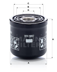 Filtre, çalışma hidroliği WH 9007 uygun fiyat ile hemen sipariş verin!