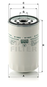 Filtre, motor yağı W 1160/2 uygun fiyat ile hemen sipariş verin!