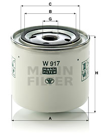 Filtre, motor yağı W 917 uygun fiyat ile hemen sipariş verin!
