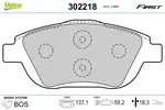 Fren balatası seti 302218 CITROËN C3 II (SC_) 1.4