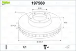 Fren diski 197560 AUDI A7 Sportback (4GA, 4GF) 3.0 TDI quattro