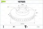 Fren diski 197605 AUDI Q5 (8RB) 2.0 TFSI quattro