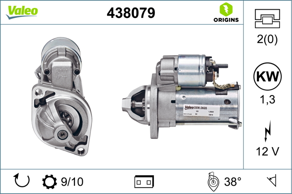 Marş motoru 438079 uygun fiyat ile hemen sipariş verin!