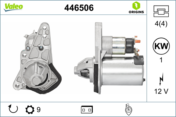 Marş motoru 446506 uygun fiyat ile hemen sipariş verin!