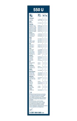 Silecek süpürgesi 3 397 004 585 uygun fiyat ile hemen sipariş verin!