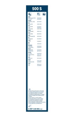 Silecek süpürgesi 3 397 118 561 uygun fiyat ile hemen sipariş verin!