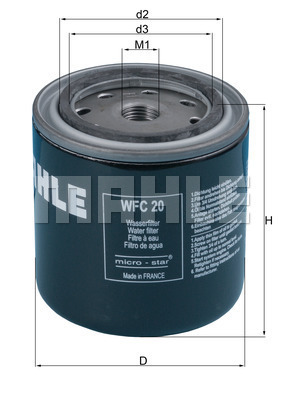 Filtre, soğutma maddesi WFC 20 uygun fiyat ile hemen sipariş verin!