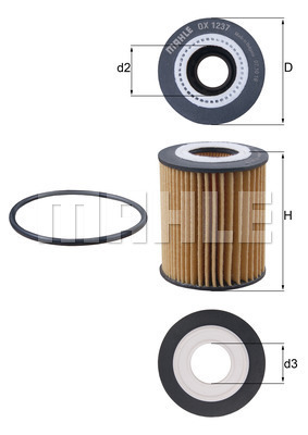 Filtre, motor yağı OX 1237D uygun fiyat ile hemen sipariş verin!