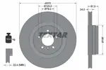 Fren diski 92123303 BMW 7 (E65, E66, E67) 760 i, Li