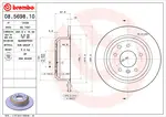 Fren diski 08.5698.10 DAIMLER DAIMLER XJ (X30_) Double Six 6.0