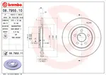 Fren diski 08.7955.11 LANCIA PHEDRA (179_) 2.0 JTD (179.AXE1A)