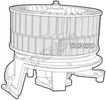 Fan, araç içi havası DEA17004 uygun fiyat ile hemen sipariş verin!