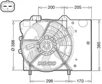 Fan, motor soğutması DER21024 CITROËN C3 III (SX) 1.6 VTi (SXNFPT)