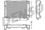 Isı değiştiricisi, motor soğutması DRM17029 MERCEDES-BENZ 124 Sedan (W124) 230 E (124.023)