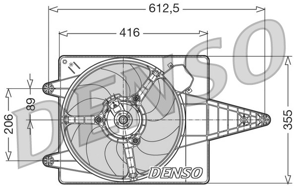 Fan, motor soğutması DER01004 uygun fiyat ile hemen sipariş verin!