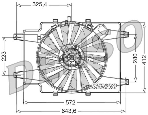 Fan, motor soğutması DER01007 uygun fiyat ile hemen sipariş verin!