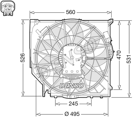 Fan, motor soğutması DER05008 uygun fiyat ile hemen sipariş verin!