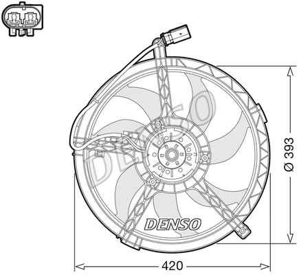 Fan, motor soğutması DER05010 uygun fiyat ile hemen sipariş verin!