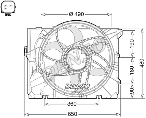 Fan, motor soğutması DER05011 uygun fiyat ile hemen sipariş verin!