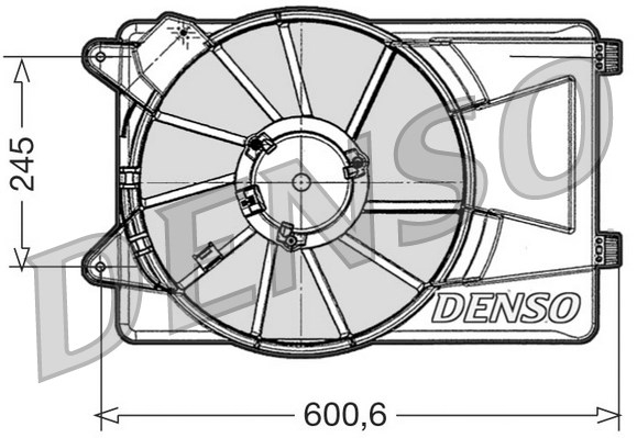 Fan, motor soğutması DER09305 uygun fiyat ile hemen sipariş verin!