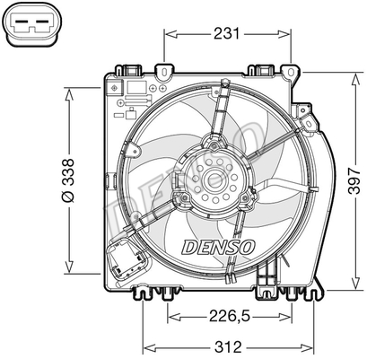 Fan, motor soğutması DER46002 uygun fiyat ile hemen sipariş verin!