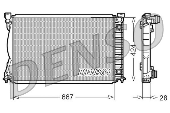 Isı değiştiricisi, motor soğutması DRM02039 uygun fiyat ile hemen sipariş verin!