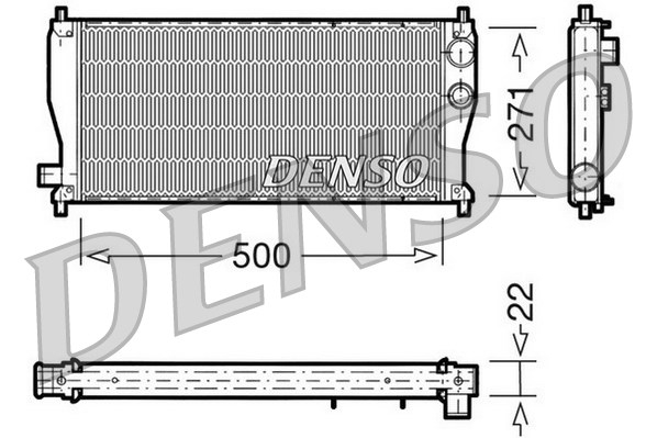 Isı değiştiricisi, motor soğutması DRM03011 uygun fiyat ile hemen sipariş verin!