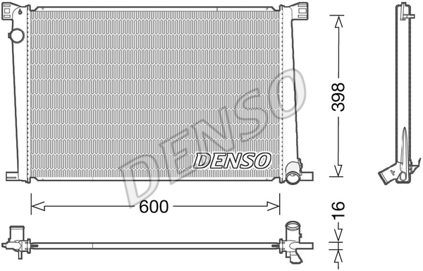 Isı değiştiricisi, motor soğutması DRM05007 uygun fiyat ile hemen sipariş verin!