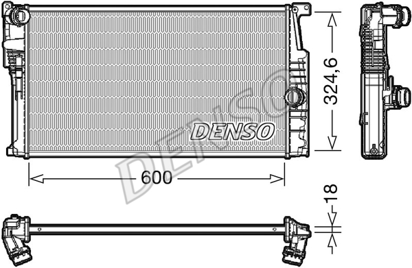 Isı değiştiricisi, motor soğutması DRM05017 uygun fiyat ile hemen sipariş verin!