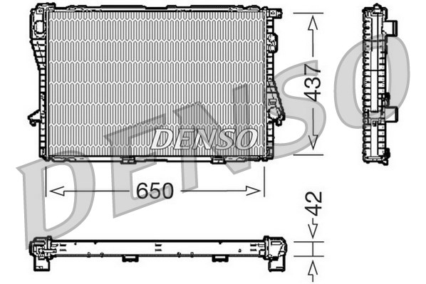 Isı değiştiricisi, motor soğutması DRM05068 uygun fiyat ile hemen sipariş verin!