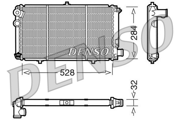 Isı değiştiricisi, motor soğutması DRM07001 uygun fiyat ile hemen sipariş verin!