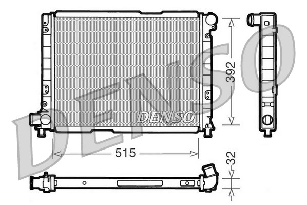 Isı değiştiricisi, motor soğutması DRM09050 uygun fiyat ile hemen sipariş verin!