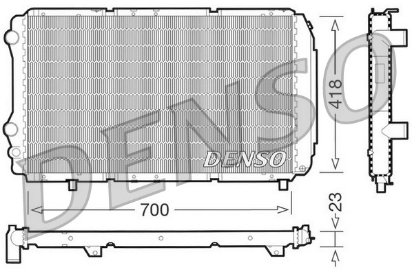 Isı değiştiricisi, motor soğutması DRM09077 uygun fiyat ile hemen sipariş verin!