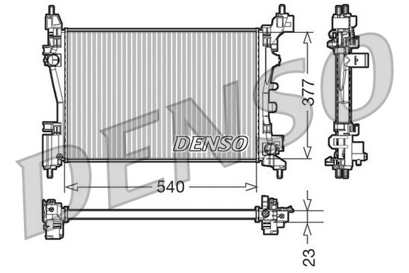 Isı değiştiricisi, motor soğutması DRM09109 uygun fiyat ile hemen sipariş verin!