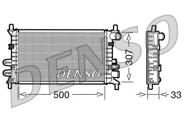 Isı değiştiricisi, motor soğutması DRM10027 uygun fiyat ile hemen sipariş verin!