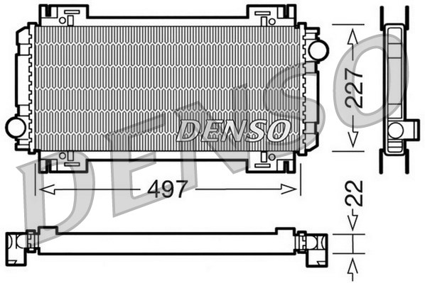 Isı değiştiricisi, motor soğutması DRM10032 uygun fiyat ile hemen sipariş verin!