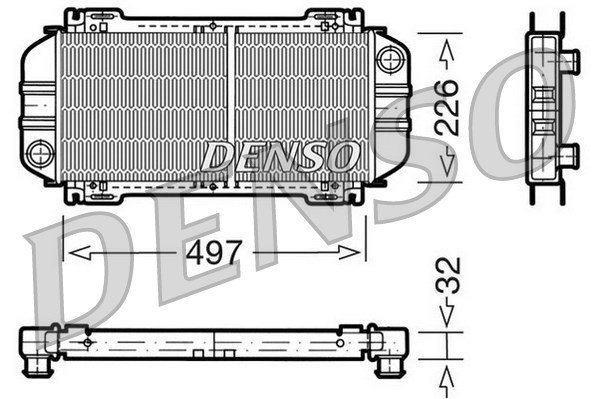 Isı değiştiricisi, motor soğutması DRM10033 uygun fiyat ile hemen sipariş verin!