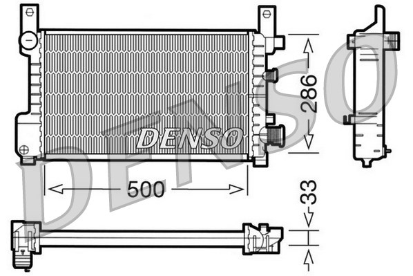 Isı değiştiricisi, motor soğutması DRM10037 uygun fiyat ile hemen sipariş verin!