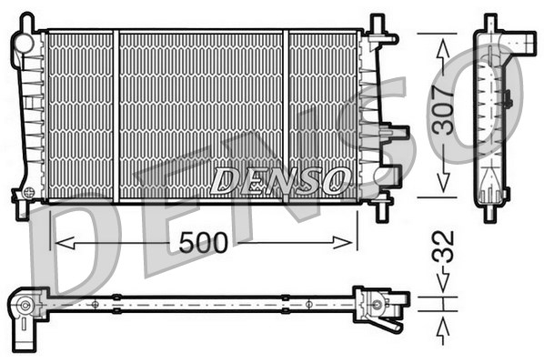 Isı değiştiricisi, motor soğutması DRM10041 uygun fiyat ile hemen sipariş verin!