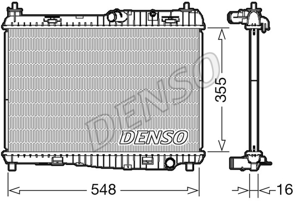 Isı değiştiricisi, motor soğutması DRM10043 uygun fiyat ile hemen sipariş verin!