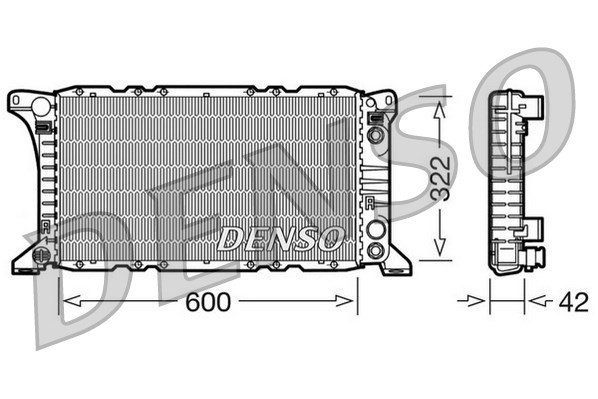 Isı değiştiricisi, motor soğutması DRM10092 uygun fiyat ile hemen sipariş verin!